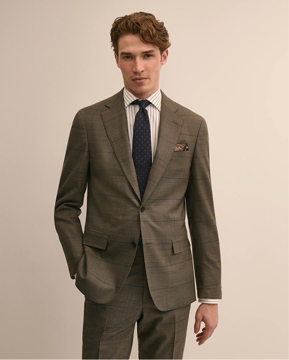 Attire inspiration: olive suit